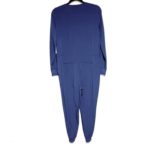 NWT ATHLETA Zuma Jumpsuit Navy Romper Pants Womens Sz XS/S - Picture 5 of 10